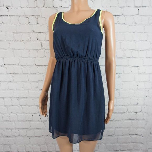 Soprano navy blue summer dress - Picture 1 of 8